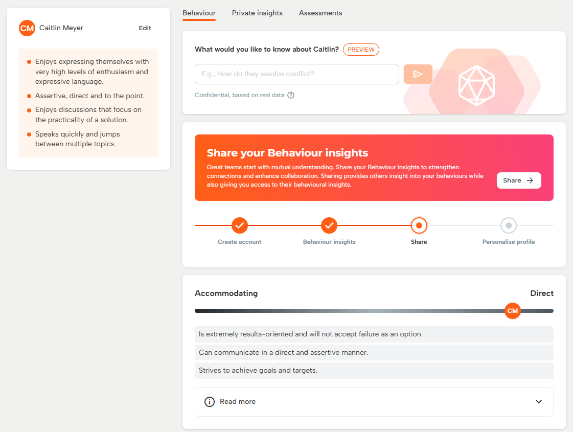 How to invite a colleague in the Connect section?